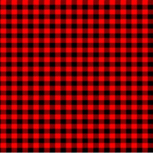 Black and Red Checked Kikoy Sarong